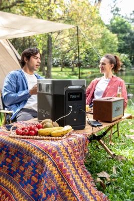 Take the EcoFlow Delta Max camping