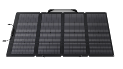 EcoFlow 220W solar panel angle
