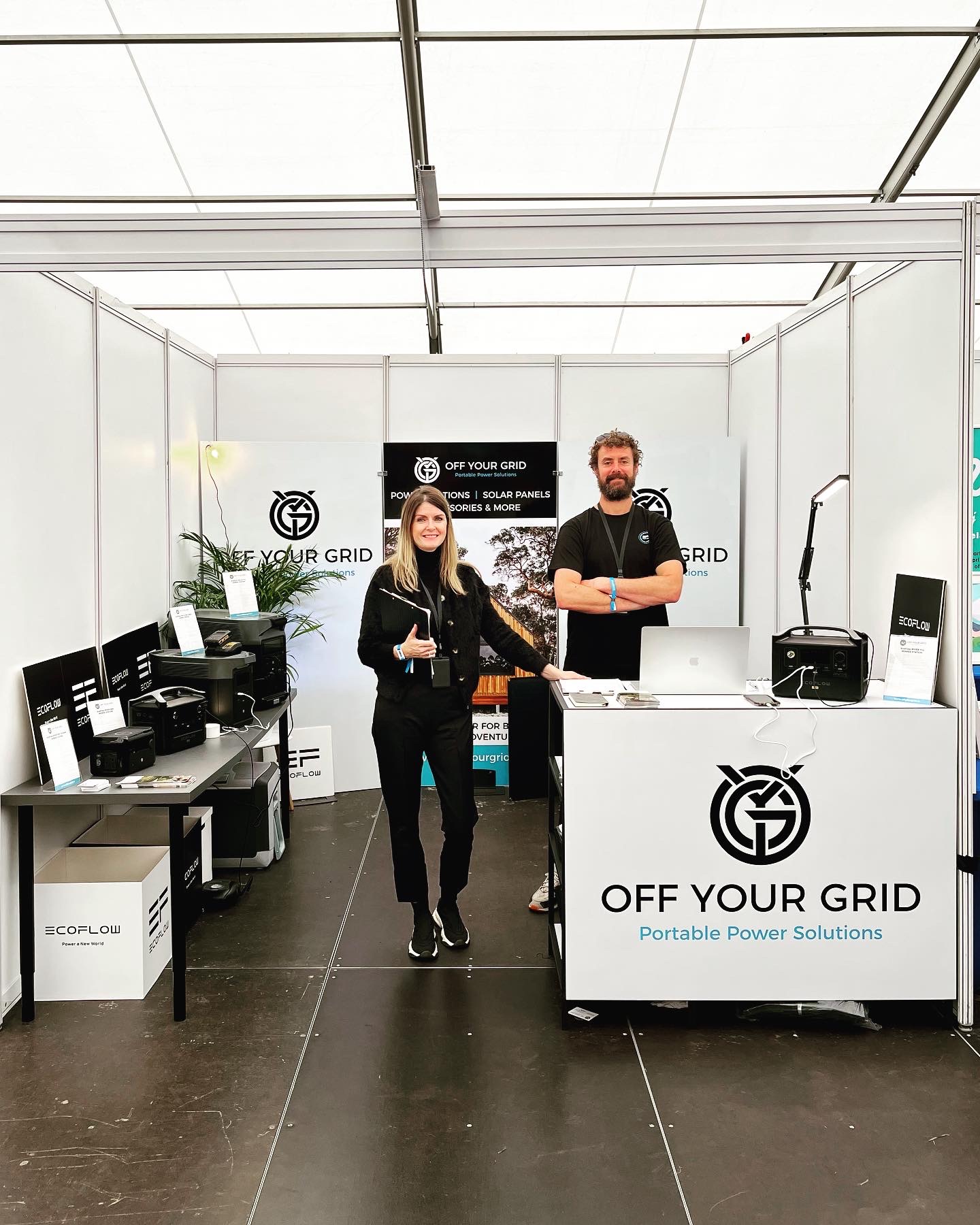 Off Your Grid staff at the National Ploughing Championships 2022