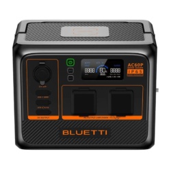 Bluetti AC60P Front Angle Top