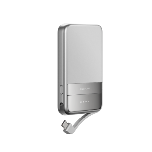 EcoFlow Rapid Magnetic Power Bank Silver