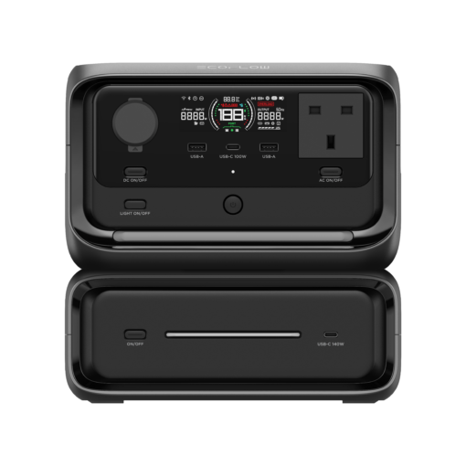 EcoFlow RIVER 3 Max portable power station front view on white background