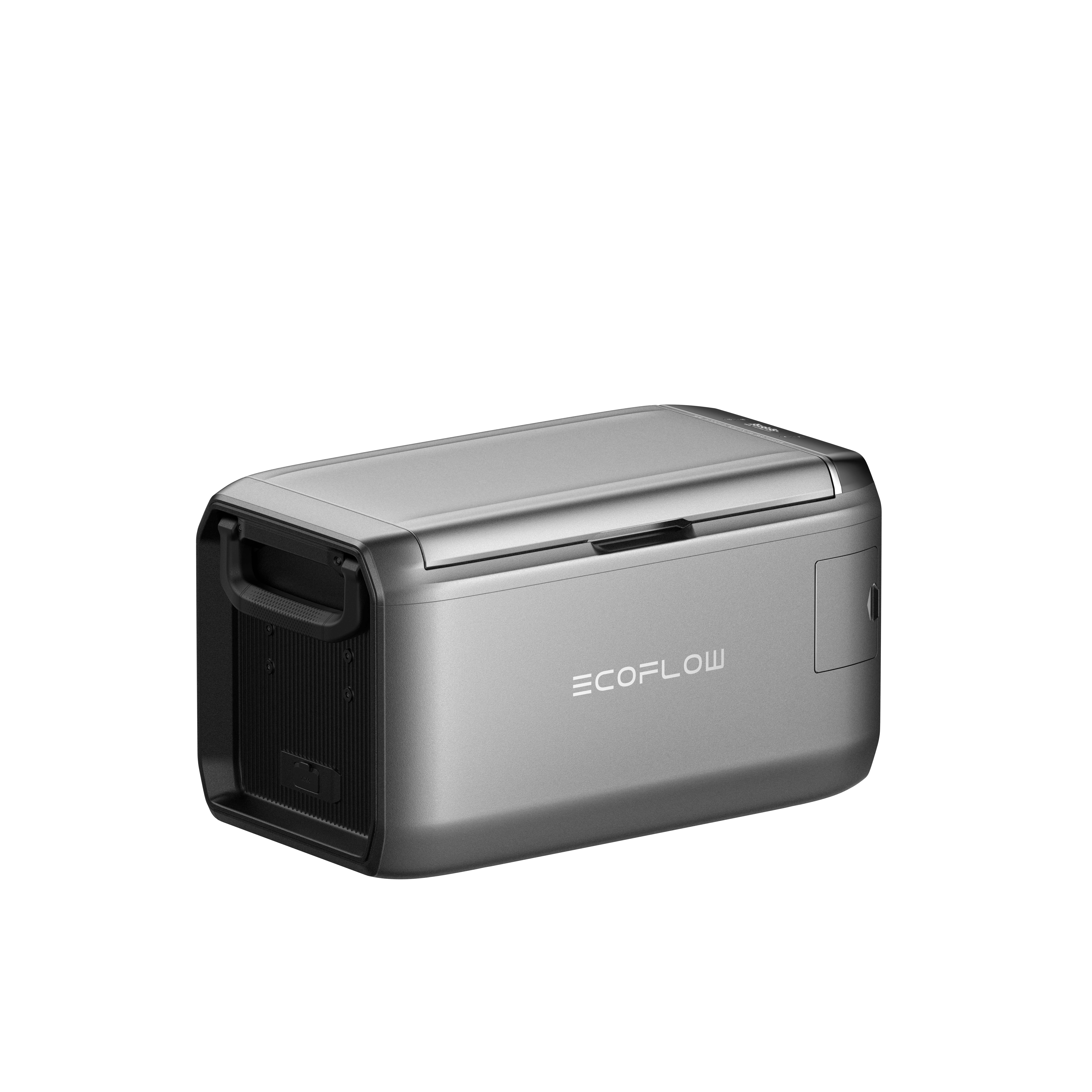 EcoFlow GLACIER Classic 35L – Portable Fridge Freezer with Detachable Battery side view