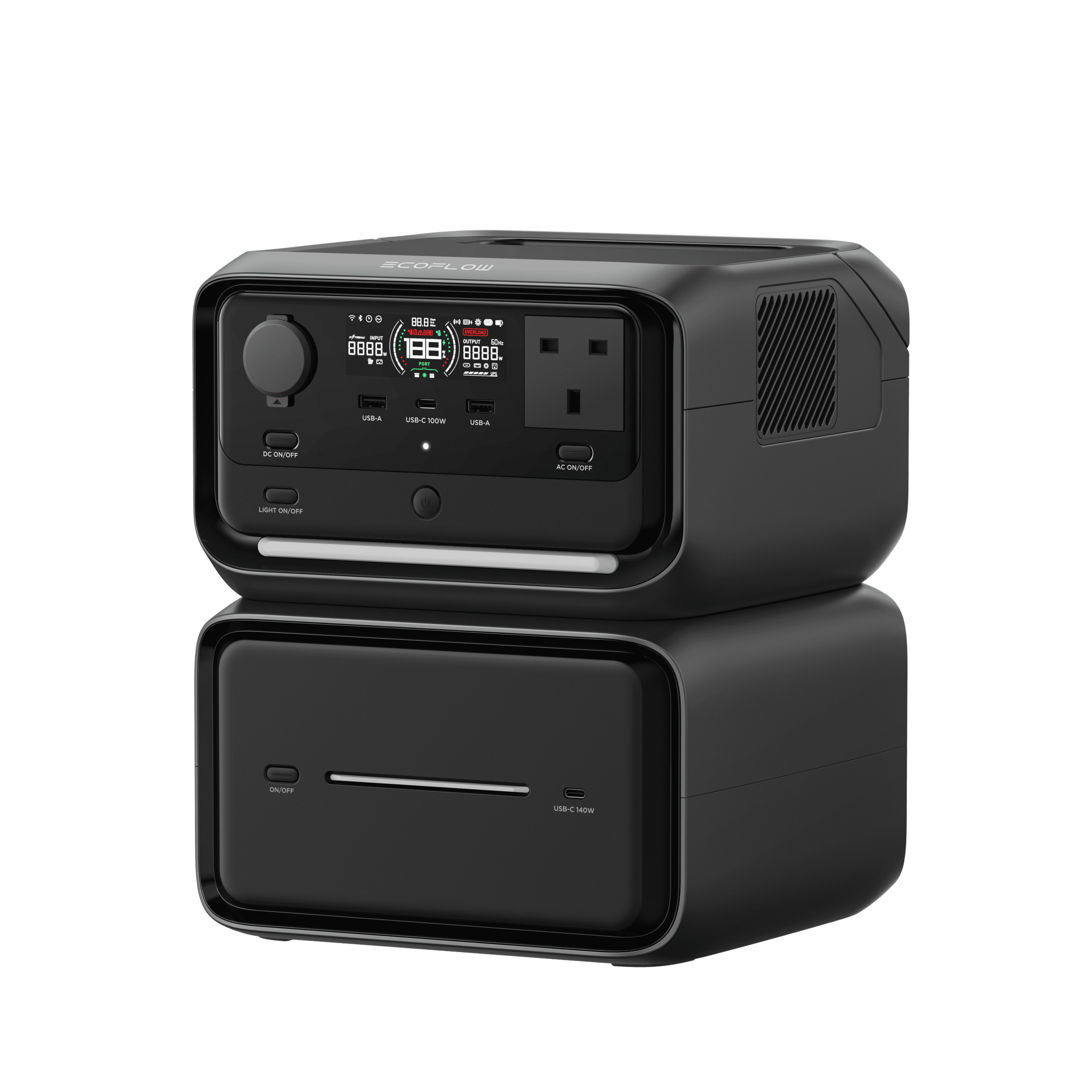 EcoFlow DELTA 3 Smart Extra Battery 1024Wh Expansion | Ireland