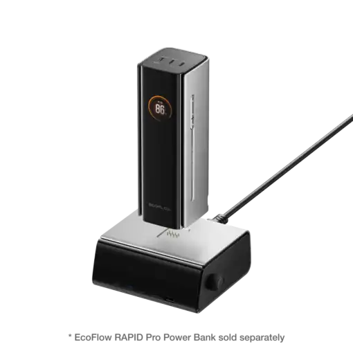 EcoFlow RAPID Pro Desktop Charger (320W, 5 Ports, GaN) - Image 2