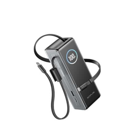 Powerful portable solar power bank for off-grid living, with fast charging and 100% battery capacity. Ideal for outdoor adventures, camping, and sustainable energy solutions.