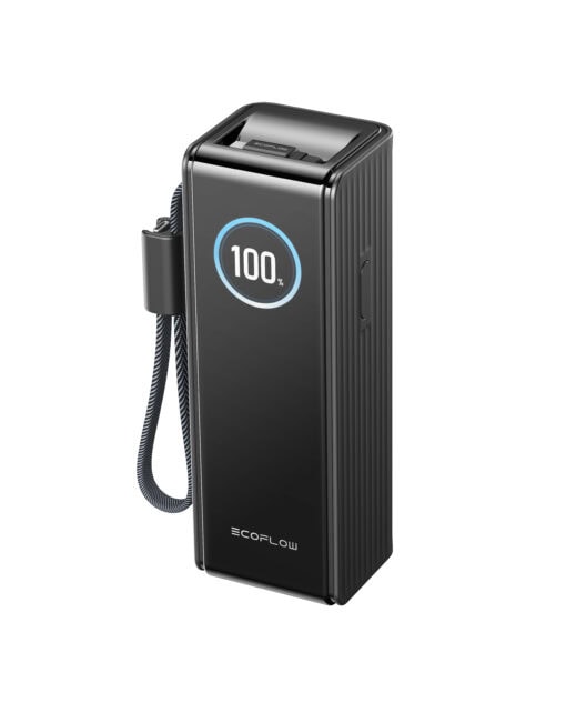 EcoFlow Rapid Power Bank (25000mAH, 170W, 100W Built-In and retractable cables)