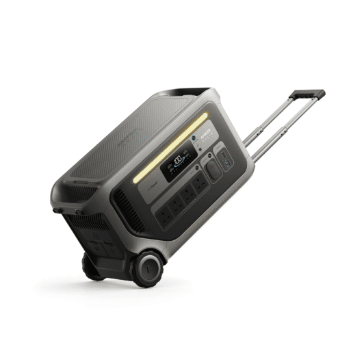 Anker SOLIX F3000 with handle and wheels