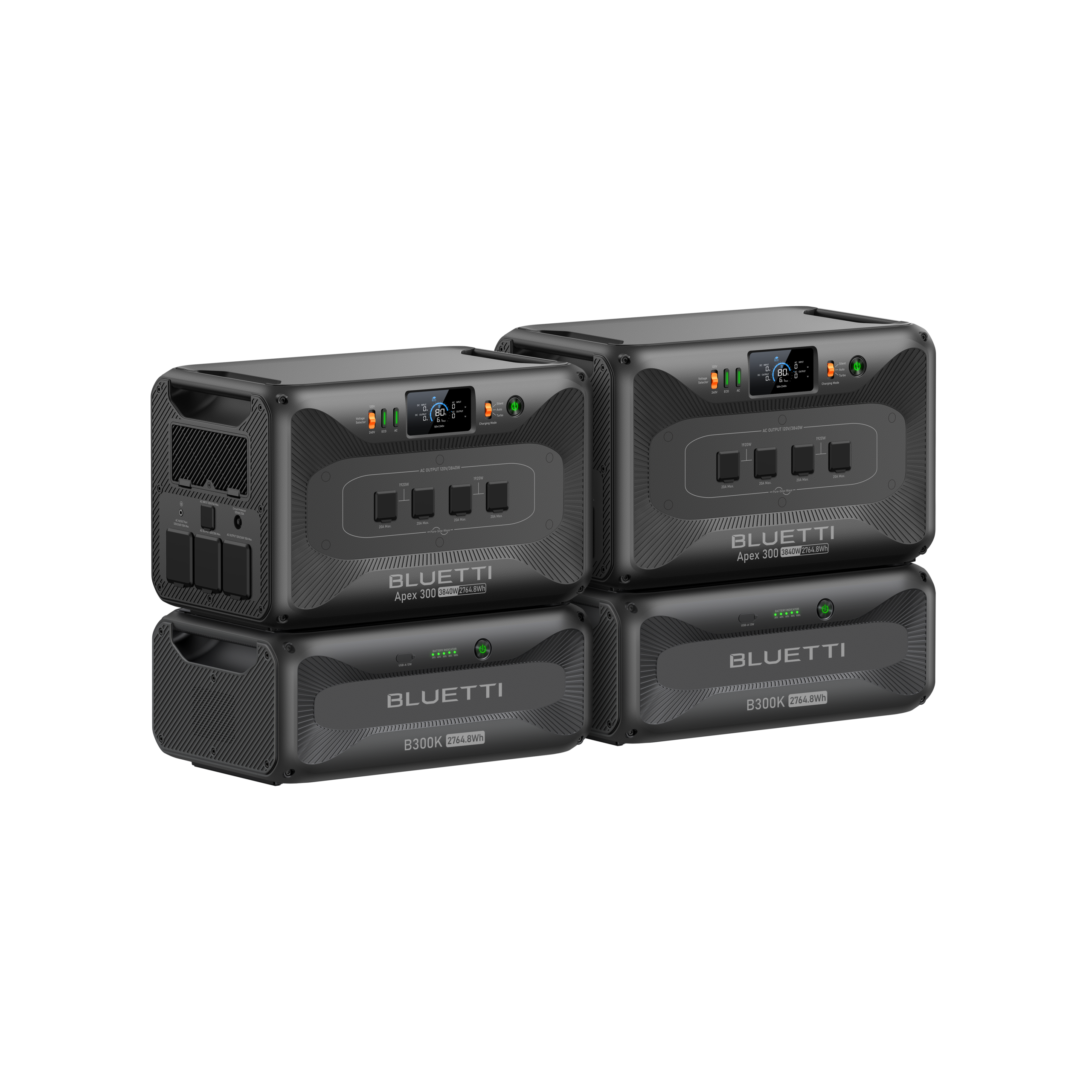 B300K expansion battery stackable example