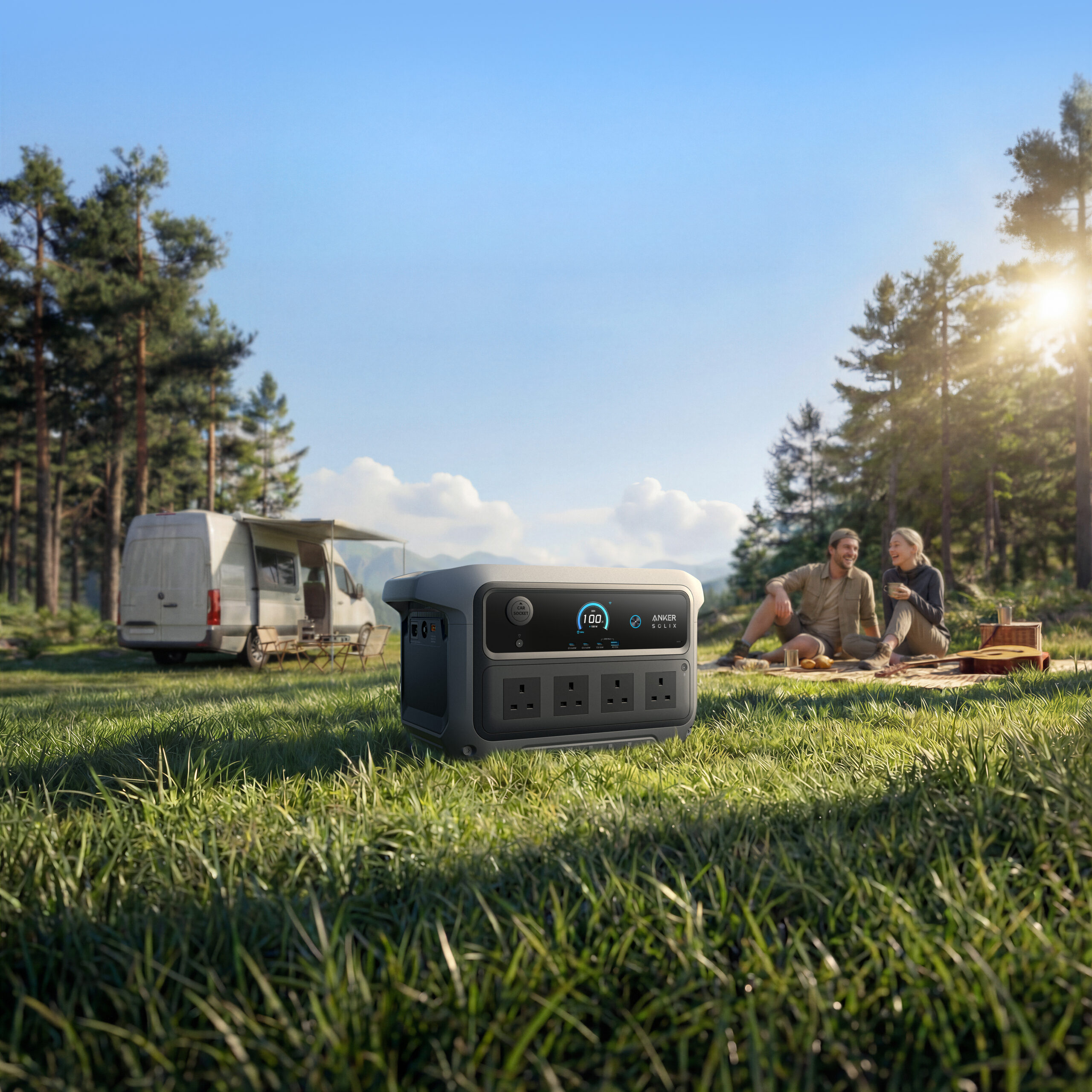 Anker SOLIX C2000 Gen 2 Portable Power Station 2400W | 2048Wh - Image 4