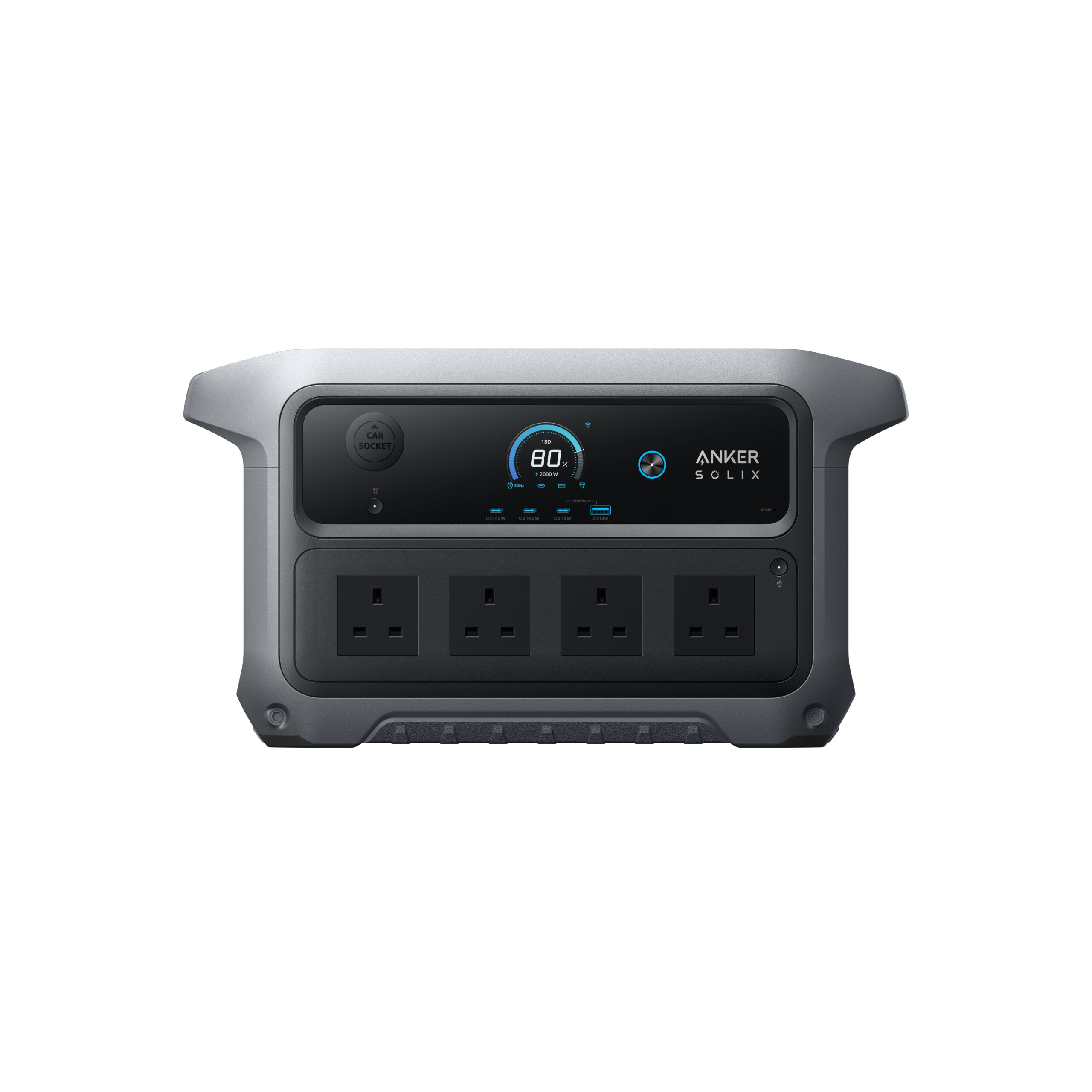 Anker SOLIX C2000 Gen 2 portable power station 2048Wh 2400W Ireland front view