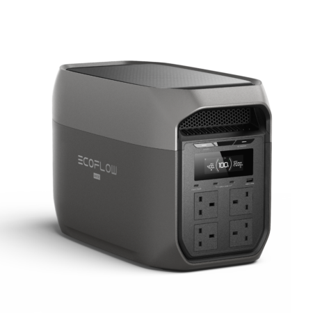 EcoFlow DELTA 3 Max portable power station side angle with handle Ireland