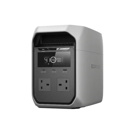 EcoFlow DELTA 3 Classic Portable Power Stations Front Left Angle