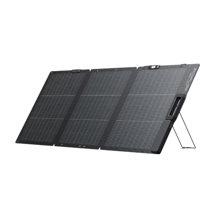 EcoFlow 160W Lightweight Portable Solar Panel Front Angle