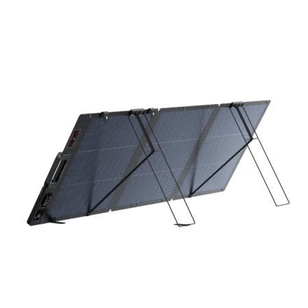 EcoFlow 160W Lightweight Portable Solar Panel Back angle