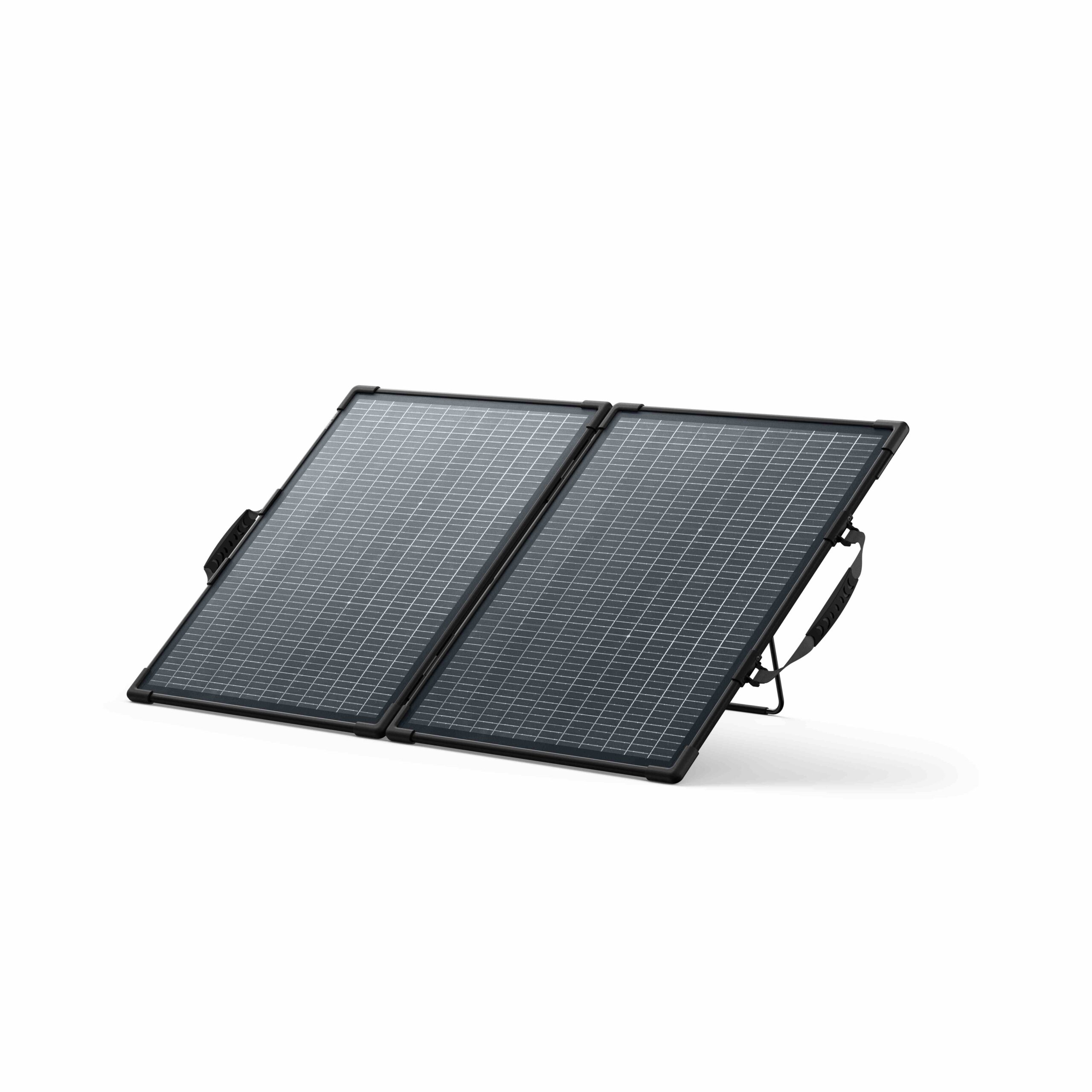 Anker SOLIX 100W Bifacial Solar Panel Front Angle